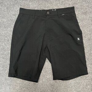 Hurley Mens Phantom Hybrid Shorts Black Size 32